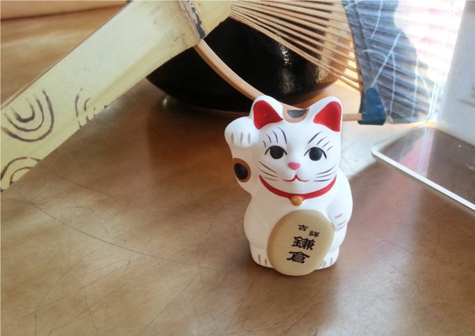招き猫おみくじを販売する鎌倉のお店「吉祥庵」を紹介