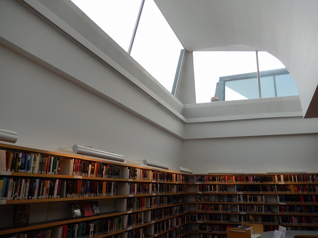 図書館天井
