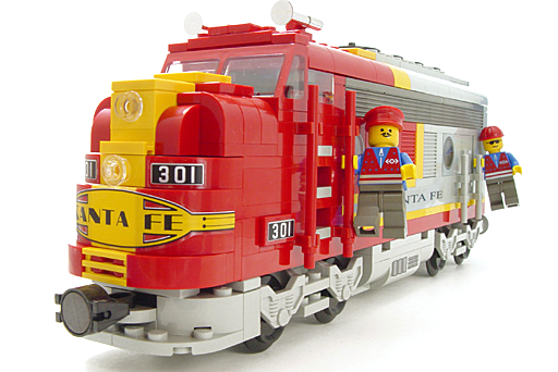 LEGO10020】レゴ・トレイン・サンタフェ・スーパー・チーフ（Santa Fe