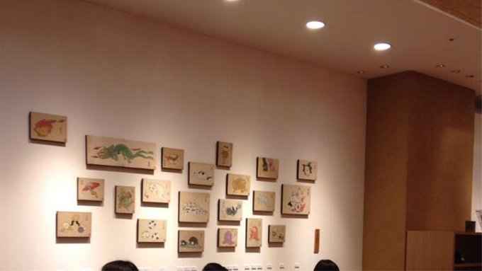 妖怪アーティスト石黒亜矢子の「化け猫と幻獣」展が開催（新宿）