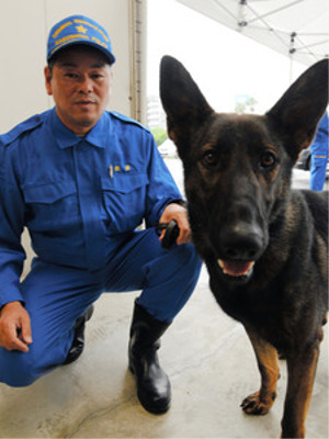 新米の警察犬ドリルがお手柄（鹿児島）
