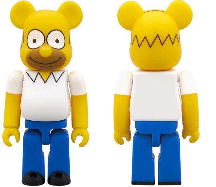 Medicom 2018 Be@rbrick The Simpsons Homer Simpson 400% Bearbrick 1pc 